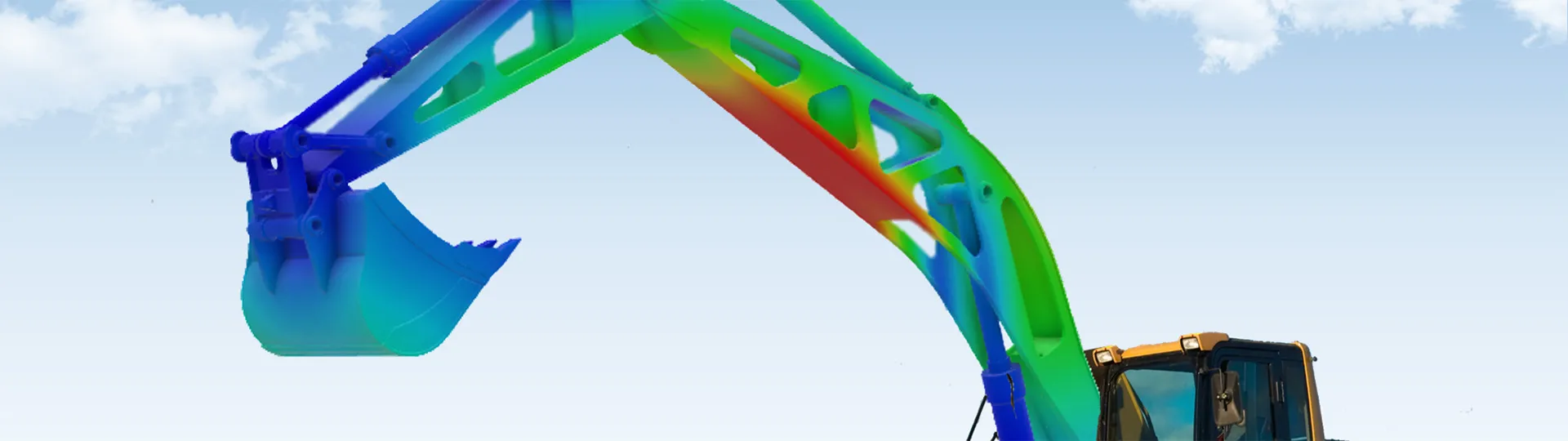 3D rendering of Industrial equipment with simulation - 3dexperience works